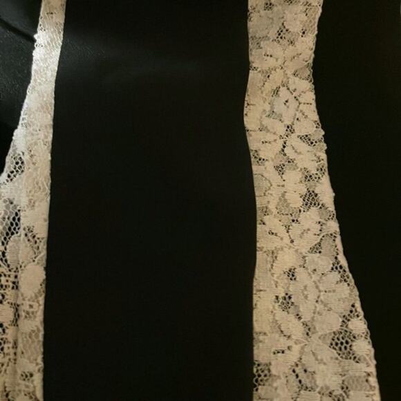Stella McCartney dress with Lace panels black and white size 10 - Picture 11 of 16